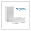 Just Launched | Georgia Pacific Professional 21000 9.2 in. x 9.4 in. 2 Ply Blue Select Multi-Fold Paper Towel - White (2000/Carton) image number 3