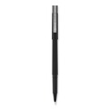 Pens | uni-ball 2013565 0.5 mm Stick Roller Ball Pen - Black Ink/Black Barrel/Extra-Fine (72/Pack) image number 1