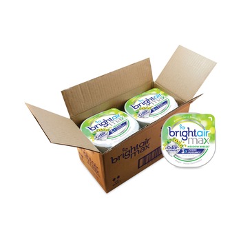 BRIGHT Air 900438 8 oz. Max Odor Eliminator Air Freshener - Meadow Breeze (6/Carton)