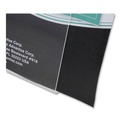 Office Presentation Supplies | NuDell 35485Z Horizontal/Vertical Orientation Side-Load Plastic Slanted L-Shaped Countertop Sign Holder - Clear image number 3