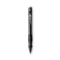 Pens | BIC RLC241-BK Gel-ocity Medium 0.7 millimeter Retractable Gel Pen Value Pack - Black Ink/Clear/Black Barrel (24/Pack) image number 1