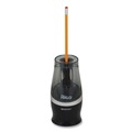 Pencil Sharpeners | Westcott 16894 Halo 3.5 in. x 6.75 in. Non-Stick Electric Sharpener - Black/Silver image number 2