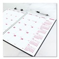 Notebooks & Pads | Brownline CB1262V.BLK DuraFlex 11 x 8.5 14-Month Planner - Black Cover image number 3