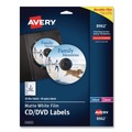 Labels | Avery 08962 DVD Film Labels - Matte White (20/Pack) image number 0