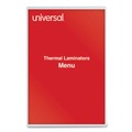 Laminating Supplies | Universal UNV84640 18 in. x 12 in. 3 mil Laminating Pouches - Gloss Clear (25/Pack) image number 2