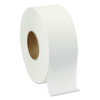 Georgia Pacific Professional 13728 1000 ft. 2 Ply Jumbo Jr. Bath Tissue Rolls - White (8/Carton)