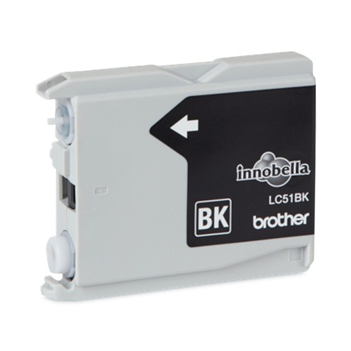 Just Launched | Brother LC51BK LC51BK Innobella 500 Page-Yield Ink - Black image number 0