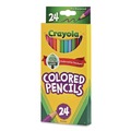 Pencils | Crayola 684024 3.3 millimeter 2B Long-Length Colored Pencil - Assorted Lead and Barrel Colors (1-Set) image number 5