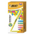 Highlighters | BIC BL241-AST Brite Liner Chisel Tip Highlighter Value Pack - Assorted Ink/Barrel Colors (1-Set) image number 2