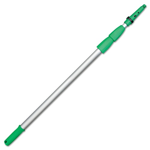 Cleaning Tools | Unger ED900 30 ft. 3-Section Opti-Loc Extension Pole - Green/Silver image number 0
