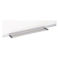 White Boards | MasterVision CR1201170MV Porcelain Value 48 in. x 72 in. Dry Erase Board - White Surface/Satin Aluminum Frame image number 1