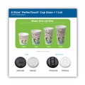 | Dixie 5342W PerfecTouch 12 oz Paper Hot/Cold Cups - White (1000/Carton) image number 2