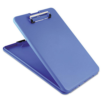 Saunders 00559 SlimMate 0.5 in. Clip Capacity Storage Clipboard, Holds 8.5 x 11 Sheets - Blue