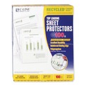 Sheet Protectors | C-Line 62029 11 in. x 8-1/2 in. 2 in. Recycled Polypropylene Sheet Protectors - Reduced Glare (100/Box) image number 0