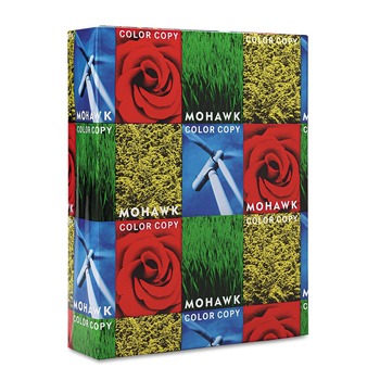OFFICE AND OFFICE SUPPLIES | Mohawk 54-301 8.5 in. x 11 in. 28 lbs. 94 Bright Color Copy Recycled Paper - White (1-Ream)