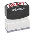 Just Launched | Universal UNV10049 Pre-Inked Draft Message Stamp - Red Ink image number 0