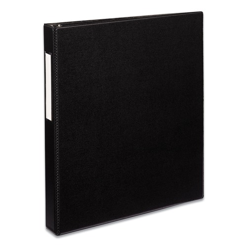 Just Launched | Avery 08302 3 EZD Rings 1 in. Capacity 11 in. x 8.5 in. Durable Non-View Binder with DuraHinge - Black image number 0