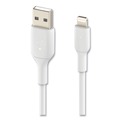 Electronic Adapters & Chargers | Belkin CAA001BT3MWH 9.8 ft. BOOST CHARGE Apple Lightning to USB-A ChargeSync Cable - White image number 3