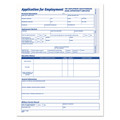 Notebooks & Pads | TOPS 3288 One-Part (No Copies) 17 in. x 11 in. Comprehensive Employee Application Form (25/Pack) image number 0