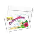 Just Launched | Avery 03265 5.5 in. x 8.5 in. 85 lbs. Inkjet Half-Fold Greeting Cards with Matching Envelopes - Matte White (1 Card/Sheet, 20 Sheets/Box) image number 1