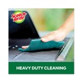Sponges & Scrubbers | Scotch-Brite 226-5 3.8 in. x 6 in. Heavy-Duty Scour Pad - Green (5/Carton) image number 7