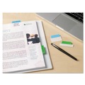 Dividers & Tabs | Avery 74757 2 in. x 1.5 in. 1/5-Cut Standard Ultra Tabs Repositionable Tabs - Assorted Colors (48/Pack) image number 5