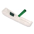 Cleaning Tools | Unger WC350 14 in. Wide Blade Original Strip Washer with Green Nylon Handle White Cloth Sleeve image number 1