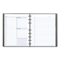 Notebooks & Pads | Blueline A29C.81 9.25 in. x 7.25 in. NotePro Undated Daily Planner - Black Cover image number 2