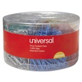 Paper Clips | Universal UNV21000 Plastic-Coated Paper Clips - Small No.1 Assorted Colors (1000/Pack) image number 1