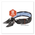 Safety & First Aid | Ergodyne 12569 Chill-Its 6700CT One Size Fits Most Cooling Bandana PVA Tie Headband - Skulls image number 6