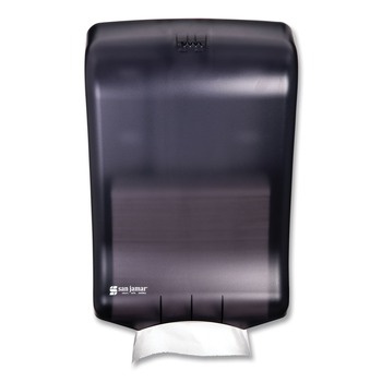 TOILET PAPER DISPENSERS | San Jamar T1700TBK Ultrafold Multifold/c-Fold Towel Dispenser, Classic, 11.75 X 6.25 X 18, Black Pearl