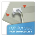 File Folders | Pendaflex 04153 1/5 GRA 1/5-Cut Tabs Legal Size Colored Reinforced Hanging Folders - Gray (25/Box) image number 1