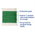  | Boardwalk BWK502WHCT Super Loop Wet Mop Head with Cotton/Synthetic Fiber and 5 in. Headband - Medium, White (12/Carton) image number 9