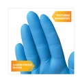 Cleaning Gloves | Ansell 54422 6 mil Thick 9.5 in. Long Powder-Free G10 2PRO Nitrile Gloves - Medium, Blue (100/Box, 10 Boxes/Carton) image number 5