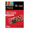 Snacks | KIND 27962 0.7 oz. Minis - Dark Chocolate Cherry Cashew (10/Pack) image number 0