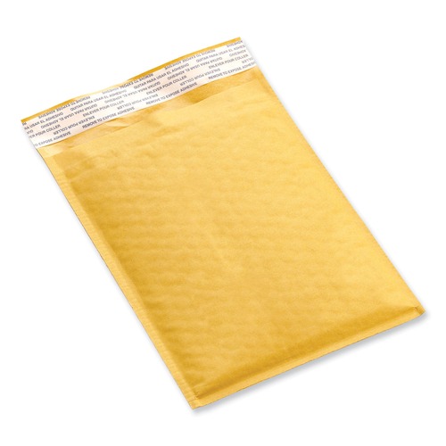Envelopes & Mailers | Universal 4087884 4 x 8 Peel Seal Strip Cushioned Mailer, Extension Flap, Self-Adhesive Closure (500/Carton) image number 0