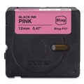 Labels | Brother P-Touch BTAGP31 0.47 in. x 13.1 ft. Genuine P-Touch BTAG Label Tapes - Black on Pink image number 3