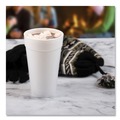 Just Launched | Dart 20J16 20 oz. Foam Drink Cups - White (500/Carton) image number 6