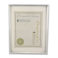 Easels | Universal UNV76854 11.25 in. x 14.5 in. Easel Back Plastic Document Frame - Metallic Silver image number 3