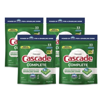 PRODUCTS | Cascade 80857484 17.6 oz Complete ActionPacs - Fresh Scent (4/Carton)