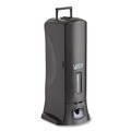 Breakroom Supplies | Wego 56101100 WeGo 10.22 in. x 12.5 in. x 23.75 in. Utensils Dispenser - Black image number 1