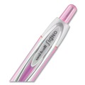 Pens | uni-ball 2003896 Medium 0.7 mm Retractable 207 Office Pack Gel Pen - Black Ink Pink/Translucent White Barrel (36/Pack) image number 6