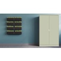 Office Filing Cabinets & Shelves | Tennsco J2478SUC-CPY 48 in. x 24 in. x 78 in. Jumbo Combination Steel Storage Cabinet - Putty image number 6