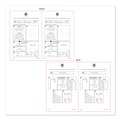 White Boards | U Brands 3688U00-01 20 x 5.5 Undated One-Week Cubicle Glass Dry Erase Board - White Surface image number 2