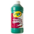 Acrylic & Tempera Paint | Crayola 54-1216-044 16 oz Premier Tempera Paint - Green image number 0