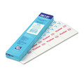 Labels | C-Line 97004 3 in. x 2 in. Time's Up! Self-Expiring One-Day Visitor Badges - White (100/Box) image number 0