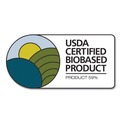 Binders | Samsill 16957 11 in. x 8.5 in. 3 Rings 1.5 in. Capacity Earth's Choice Plant-Based D-Ring View Binder - White image number 6