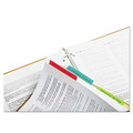 Page Flags | Post-it Tabs 686-ALYR3IN 3 in. Wide 1/3-Cut Solid Color Tabs - Assorted Colors (24/Pack) image number 2