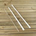 Cutlery | Boardwalk BWKJUMW1025CLR 10.25 in. Wrapped Jumbo Polypropylene Straws - Clear (2000/Carton) image number 4