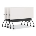 Office Furniture Accessories | HON HMTUMOD50.P 50 in. W x 0.13 in. D x 9.63 in. H Universal Modesty Panel - Black image number 1